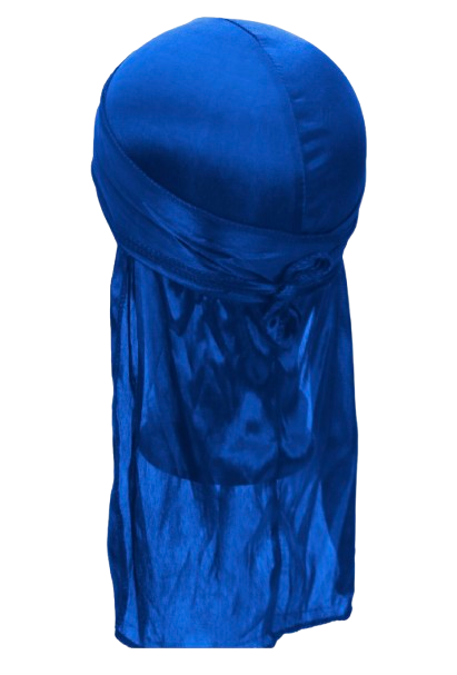 Silky Satin Durag Long Tail Head Wrap Adjustable Wave Cap