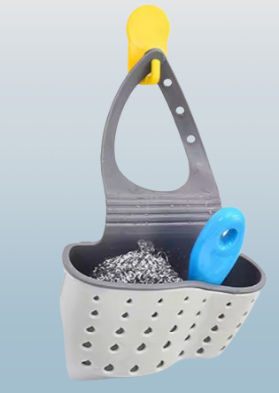 Adjustable Hanging Sink Basket Organizer