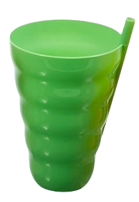 Sip-A-Tumbler – 22 oz. Spiral Cup with Lid and Straw - 4 Pack