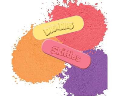 Skittles Dig N’ Dip Candy Strip with Dipping Sticks – 2 Pack, 0.85 oz