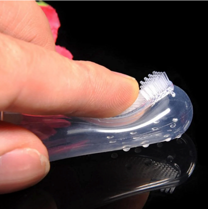 Soft Silicone Finger Toothbrush for Dogs, 2 Count