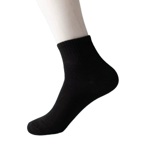 Black, White & Gray Crew Socks – 3 Pack