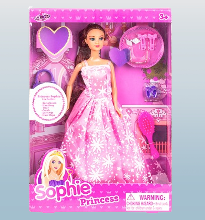 Sophie Princess Doll with Accessories