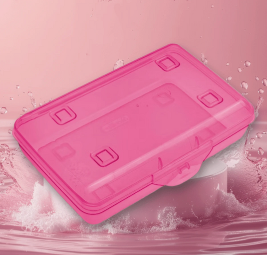 Sterilite Flat Top Pencil Box – Durable Plastic Storage Case for School & Office Supplies