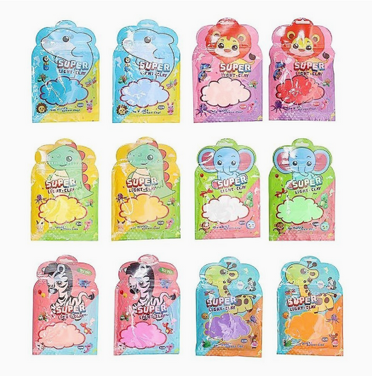 Super Light Clay Modeling Toy Soft Air Dry Clay for Kids