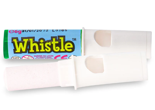 Swizzels Whistles Candy Sticks – 10-Pack | Assorted Fruity Flavors,