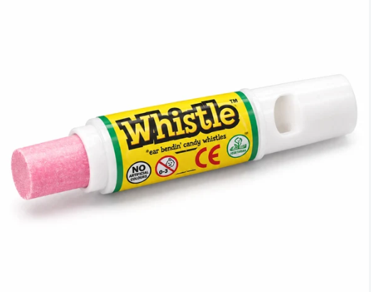 Swizzels Whistles Candy Sticks – 10-Pack | Assorted Fruity Flavors,
