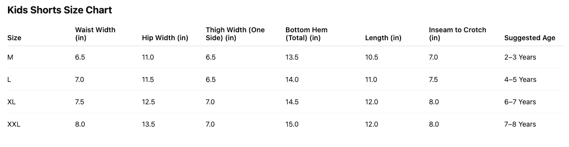 Children’s Cotton Shorts with Teddy Bear Patch 3-Pack