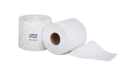 2-Ply Toilet Paper, White, 12 Pack