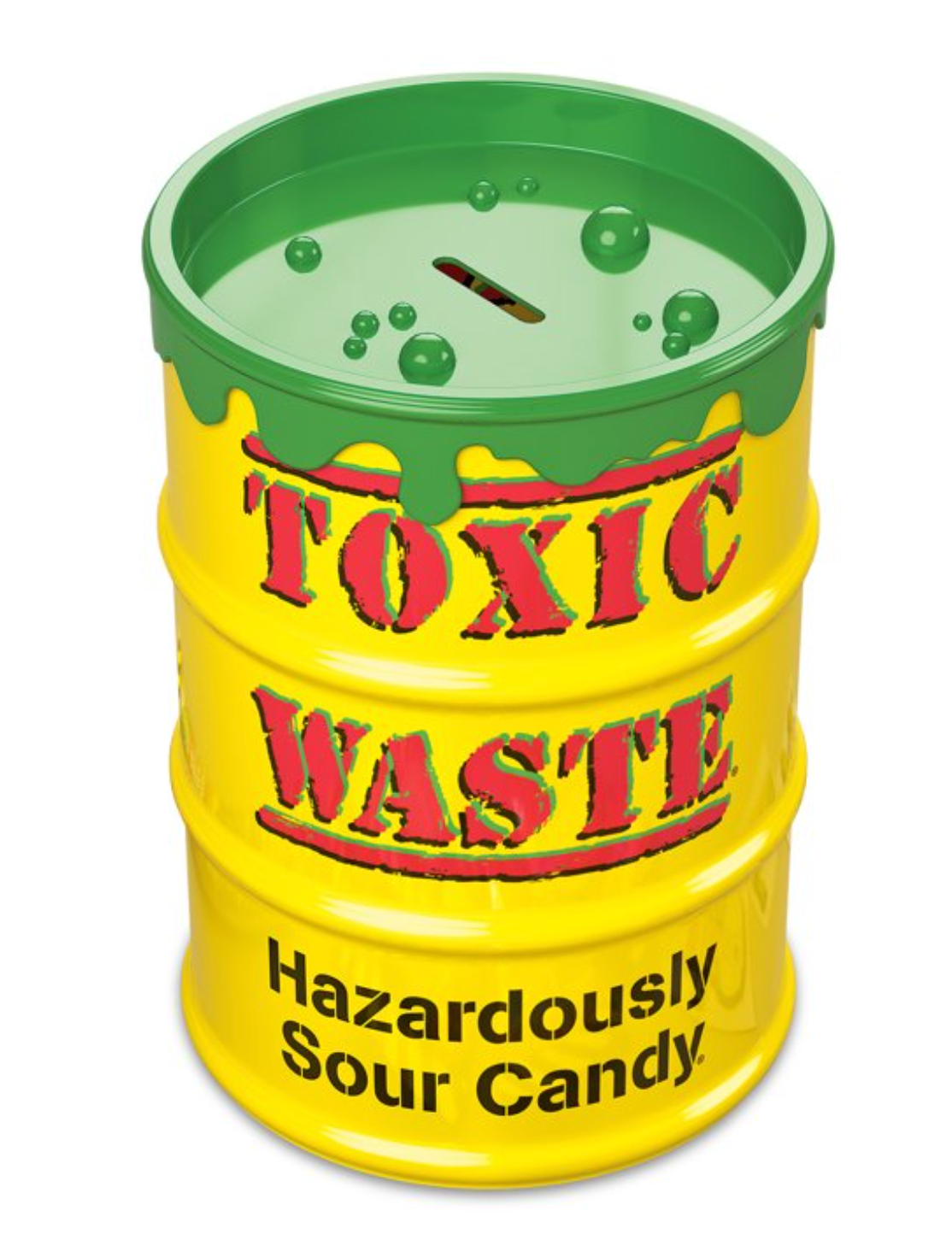 Toxic Waste Super Sour Candy Yellow Drum