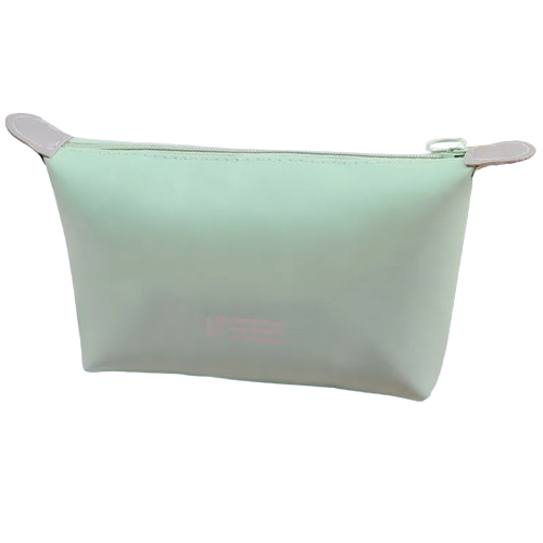 Safe Haven & CO Travel Fashion Dumpling Makeup Bag – Soft Silicone Cosmetic Pouch, Assorted Colors