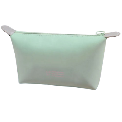 Safe Haven & CO Travel Fashion Dumpling Makeup Bag – Soft Silicone Cosmetic Pouch, Assorted Colors