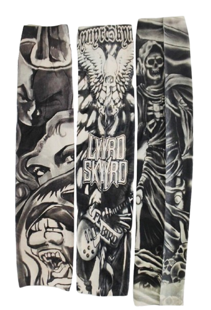 Tribal Tattoo Print Arm Sleeves Polyester Stretch Fashion Sleeves