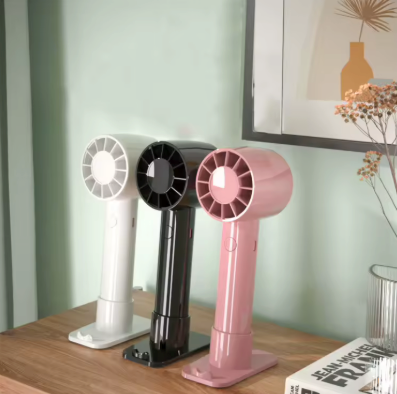 USB Rechargeable Portable Mini Desktop Fan and Phone Holder
