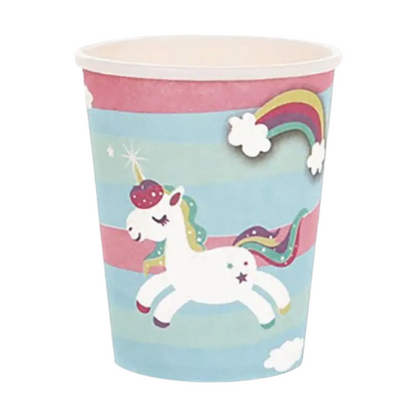 Unicorn Party Supplies Set – 31-Piece Birthday Party Pack for 8 Guests