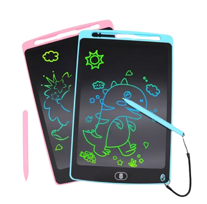 Portable 8.5-Inch LCD Writing Tablet for Kids – Drawing & Learning Pad with Stylus, 2-Pack