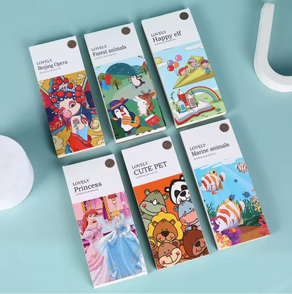 Pocket Watercolor Painting Book for Kids
