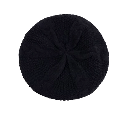 Knitted Winter Beret Beanie Hat