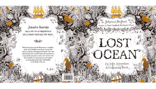 Zen Mandala & Mondo LLAMA Creative Escape Art Pack – 7 Coloring Books + Pencil Set