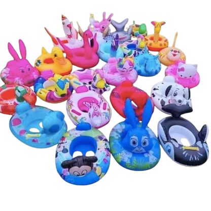 Children's Animal Shaped Inflatable Swim Floats – Assorted Designs