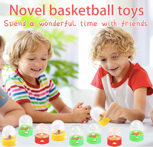 3PCS Kids Basketball Hoop Shooting Game – Mini Handheld Toys for Kids