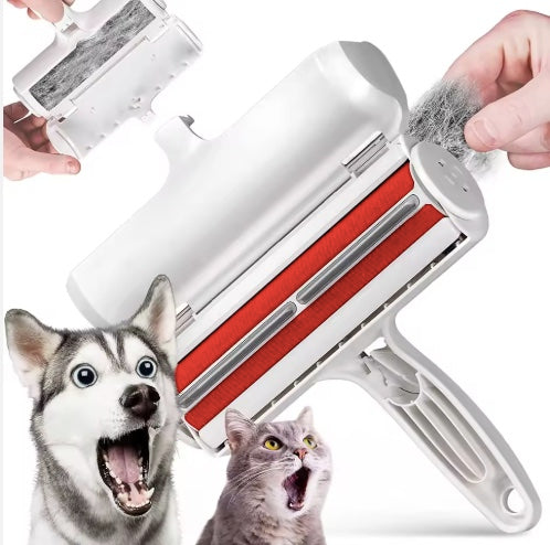 Pet Hair Remover Roller Brush – Reusable Lint Cleaner for Pets