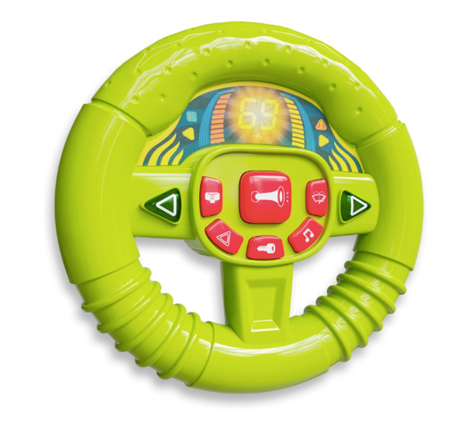 Baby’s First Steering Wheel – Interactive Musical Toy