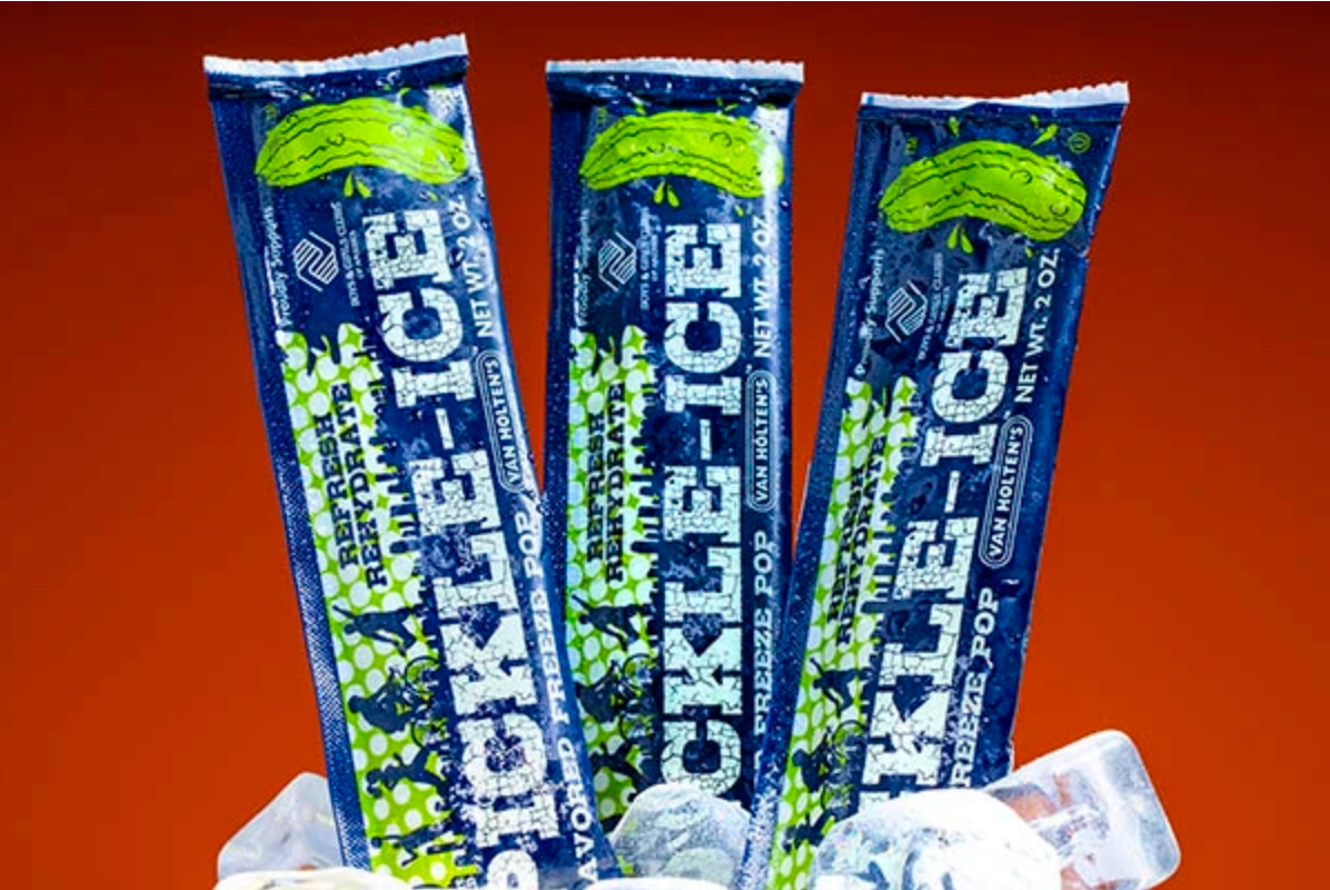 Van Holten’s Pickle-Ice Pickle Flavored Freeze Pops 6 Count