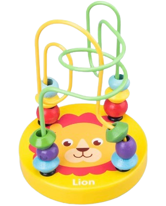 Wooden Bead Maze Educational Activity Toy