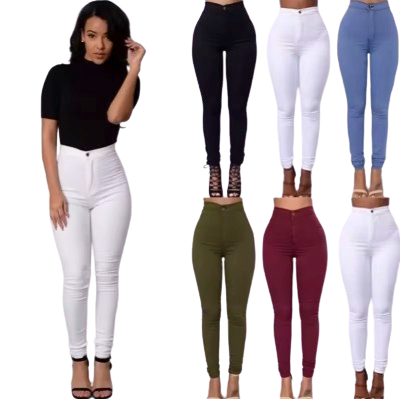 Junior Girl’s High Waist Stretch Fit Skinny Pants- Slim & Petite Fit