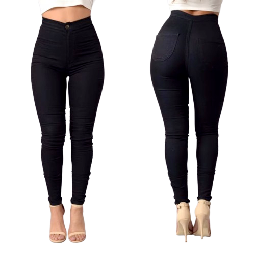 Junior Girl’s High Waist Stretch Fit Skinny Pants- Slim & Petite Fit