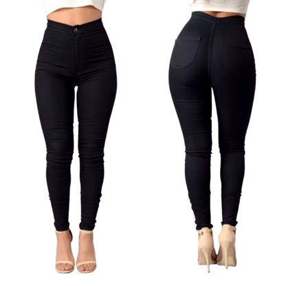 Junior Girl’s High Waist Stretch Fit Skinny Pants- Slim & Petite Fit