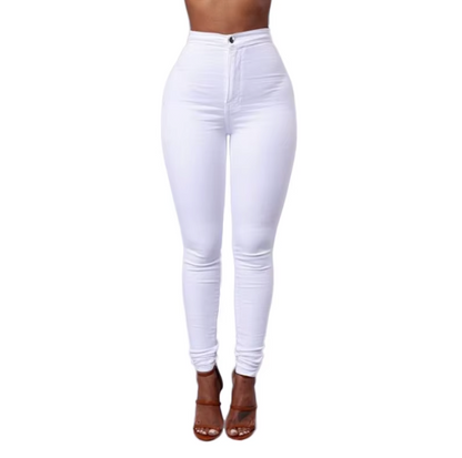 Junior Girl's High Waist Stretch Fit Skinny Pants