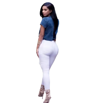 Junior Girl’s High Waist Stretch Fit Skinny Pants- Slim & Petite Fit