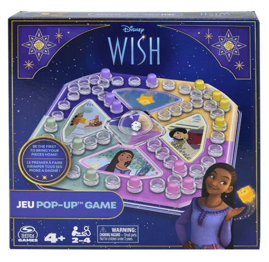 Disney Wish Pop-Up Family Board Game