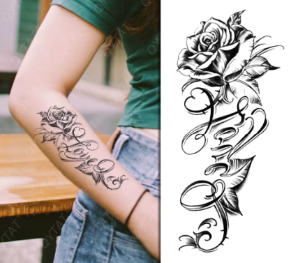 5–7 Day Waterproof Temporary Tattoo (Variety Designs)