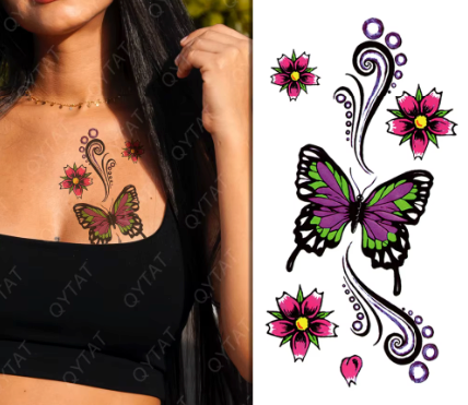 5–7 Day Waterproof Temporary Tattoo (Variety Designs)