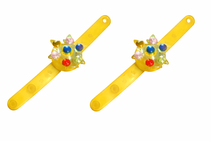 LED Light-Up Fidget Spinner Bracelets – 2-Pack