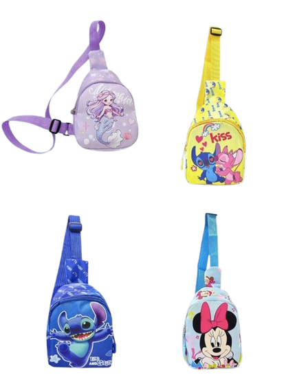 Disney Children's Cartoon Crossbody Chest Bag