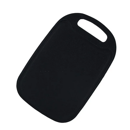 Non-Slip Multipurpose Handle 32.7cm x 21cm Cutting Board, Black