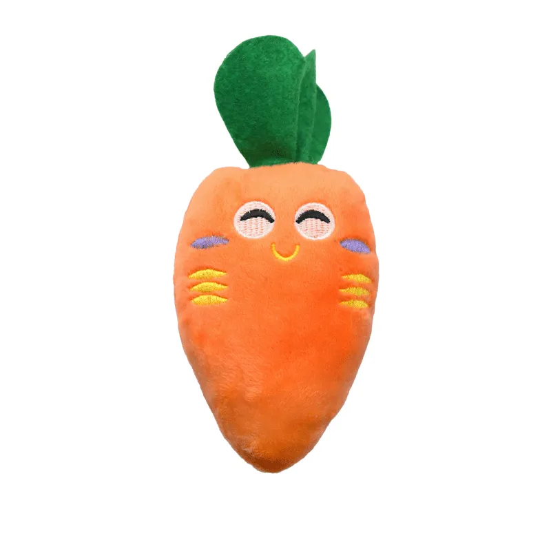 Squeaky & Bite Dog Plush Toys (Assorted Styles)