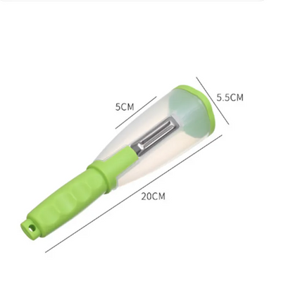 Multifunction Storage Peeler – Built-In Scrap Container