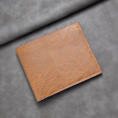 Retro Men’s Multifunctional 2-Fold Wallet – Classic Slim Everyday Wallet