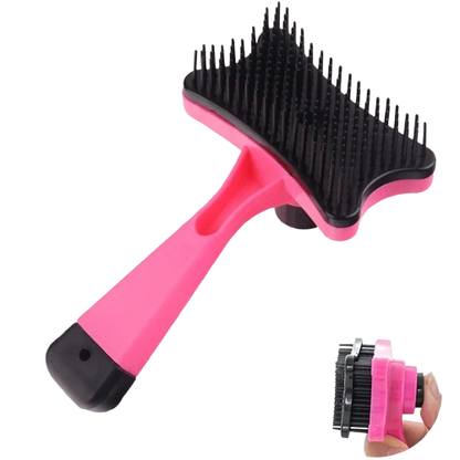 Self-Cleaning Pet Grooming Brush