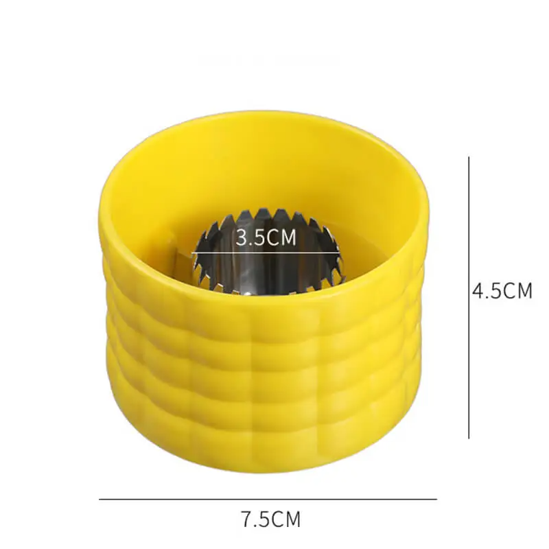 Kitchen Corn Kernel Separator – Handheld Corn Stripper & Cob Kernel Remover