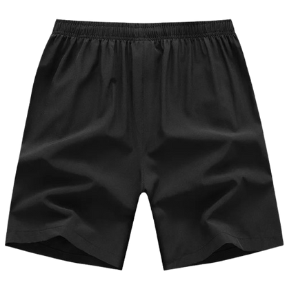 Men’s Quick-Dry Athletic Shorts – Breathable Elastic Waist with Zipper Pockets