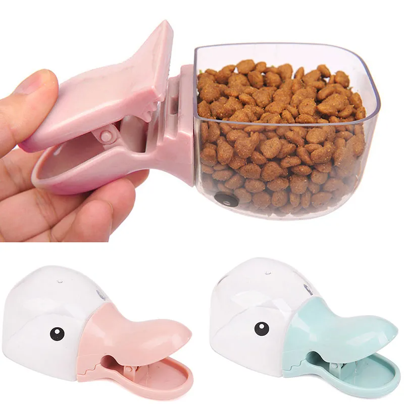Cartoon Duckbill Pet Food Scoop & Feeding Dispenser – Multipurpose Pet Feeding Tool