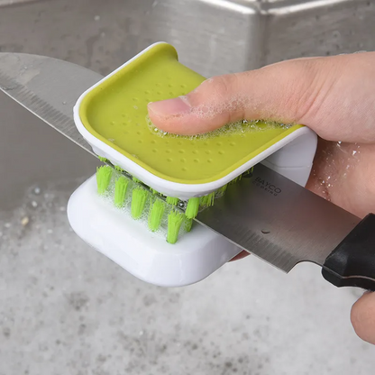 2-Pack Double-Sided U-Shaped Kitchen Utensil Cleaning Brushes