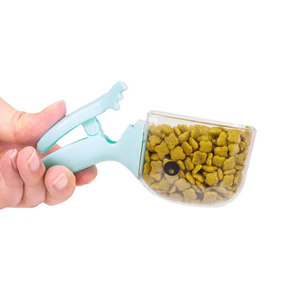 Cartoon Duckbill Pet Food Scoop & Feeding Dispenser – Multipurpose Pet Feeding Tool