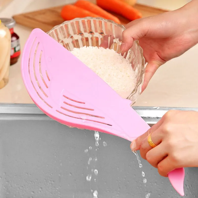 2-Pack Whale-Shaped Clip-On Pot Strainer & Drainer – Random Colors